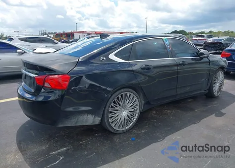 2015 Chevrolet Impala 2Lt из США, поврежденный, VIN 2G1125S37F9103619